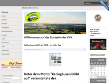 Tablet Screenshot of kvk-web.de